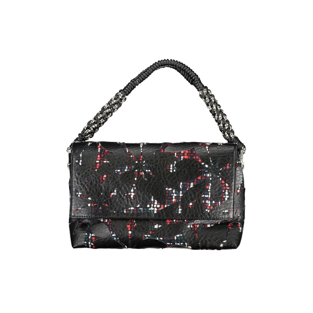 Desigual Schwarze Damen-Handtasche aus Polyurethan