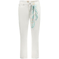 Guess Jeans Women's White Cotton Skinny Jeans