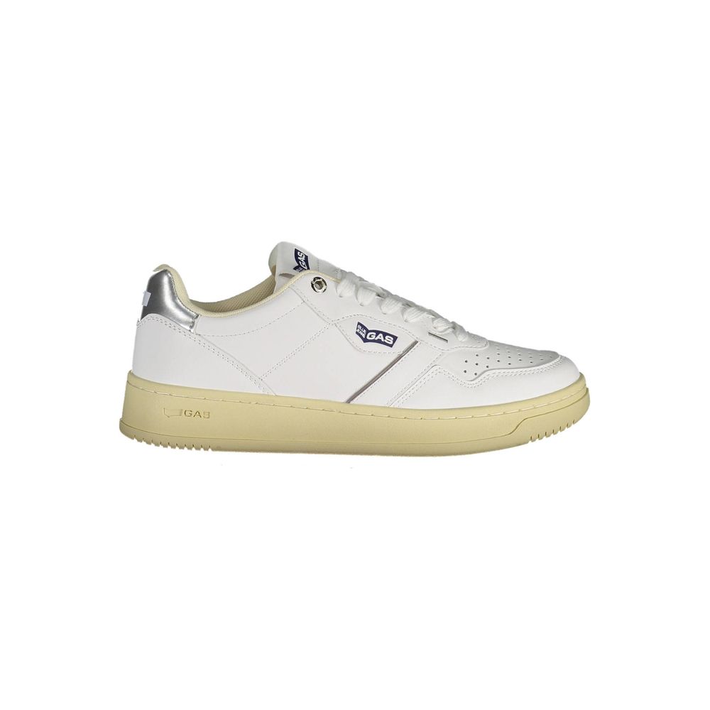 Gas Bianco Damen-Sneaker aus Polyurethan
