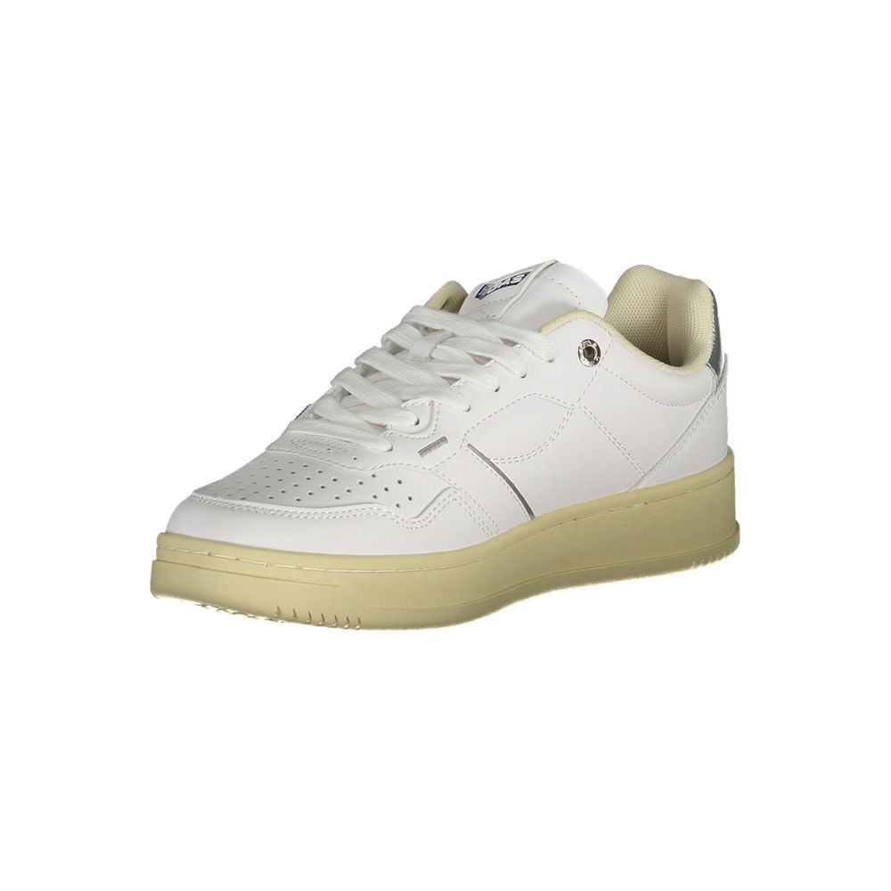 Gas Bianco Damen-Sneaker aus Polyurethan