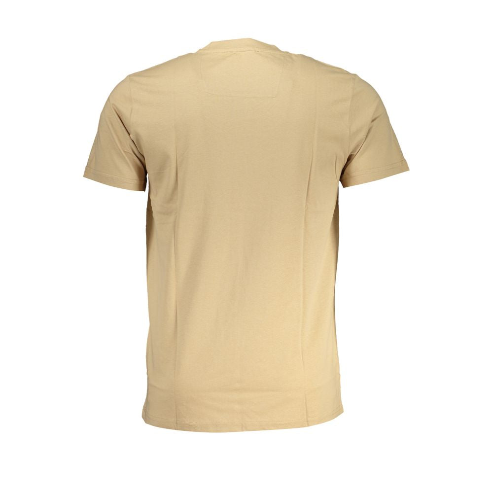 Cavalli Class Beige Baumwoll-T-Shirt für Herren