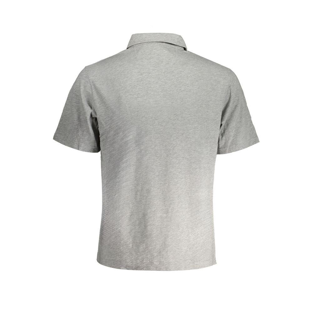 La Martina Grigio Baumwoll-Poloshirt für Herren