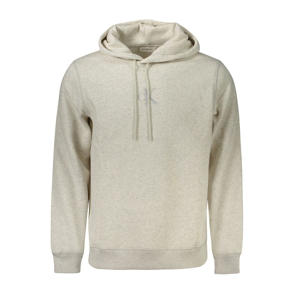 Calvin Klein Men's Grey Cotton Jumper