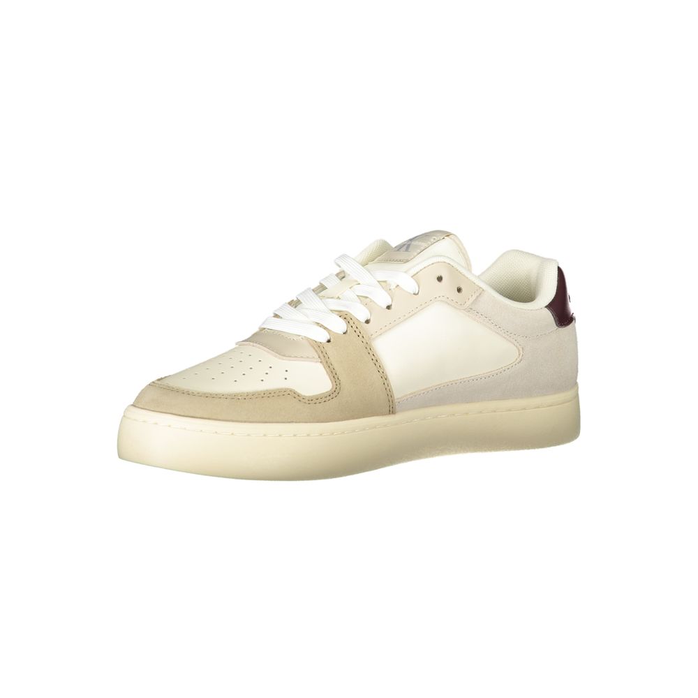 Calvin Klein Beige Polyester Sneakers