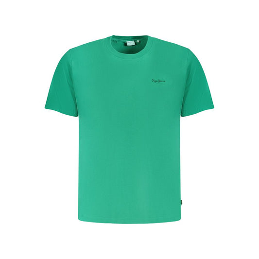 Pepe Jeans T-Shirt aus grüner Baumwolle