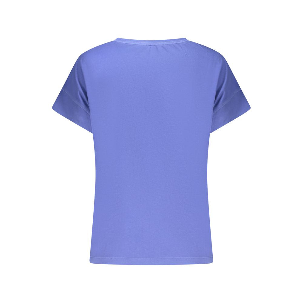 North Sails Baumwoll-T-Shirt in Blau