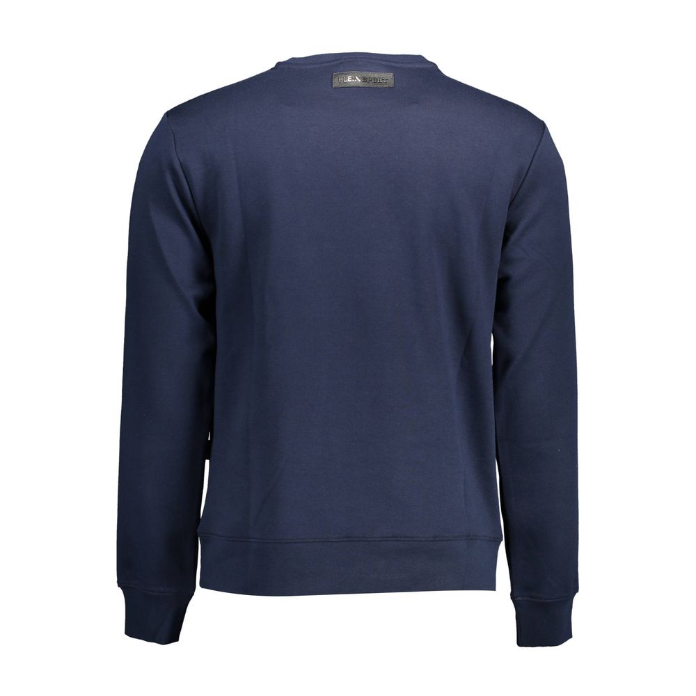 Plein Sport Baumwoll-Sweatshirt in Blau