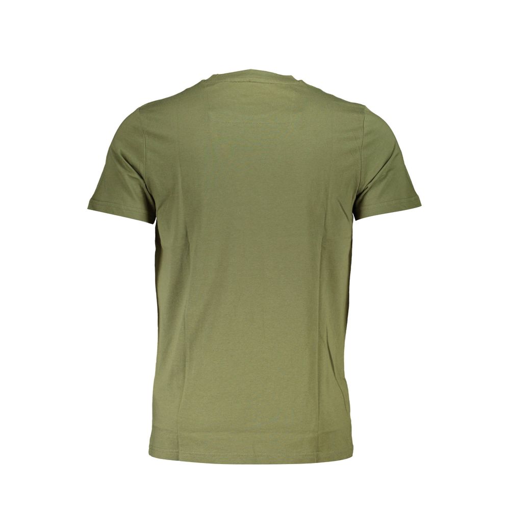 Cavalli Class Verde Baumwoll-T-Shirt für Herren