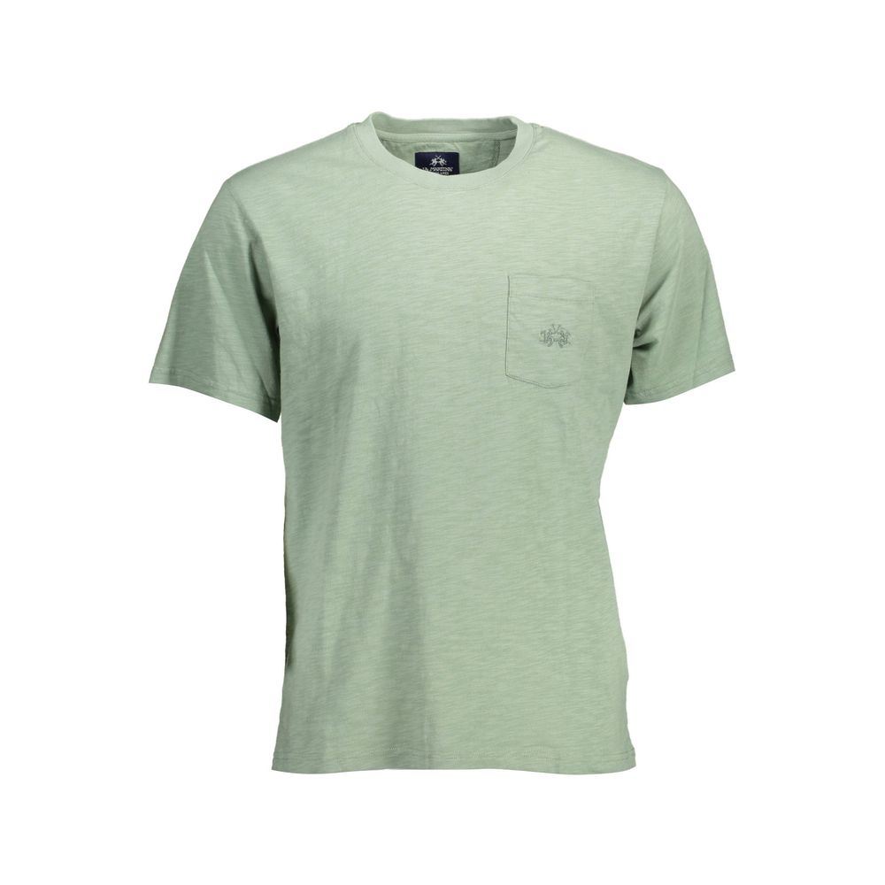 La Martina Cotton T-Shirt in Green