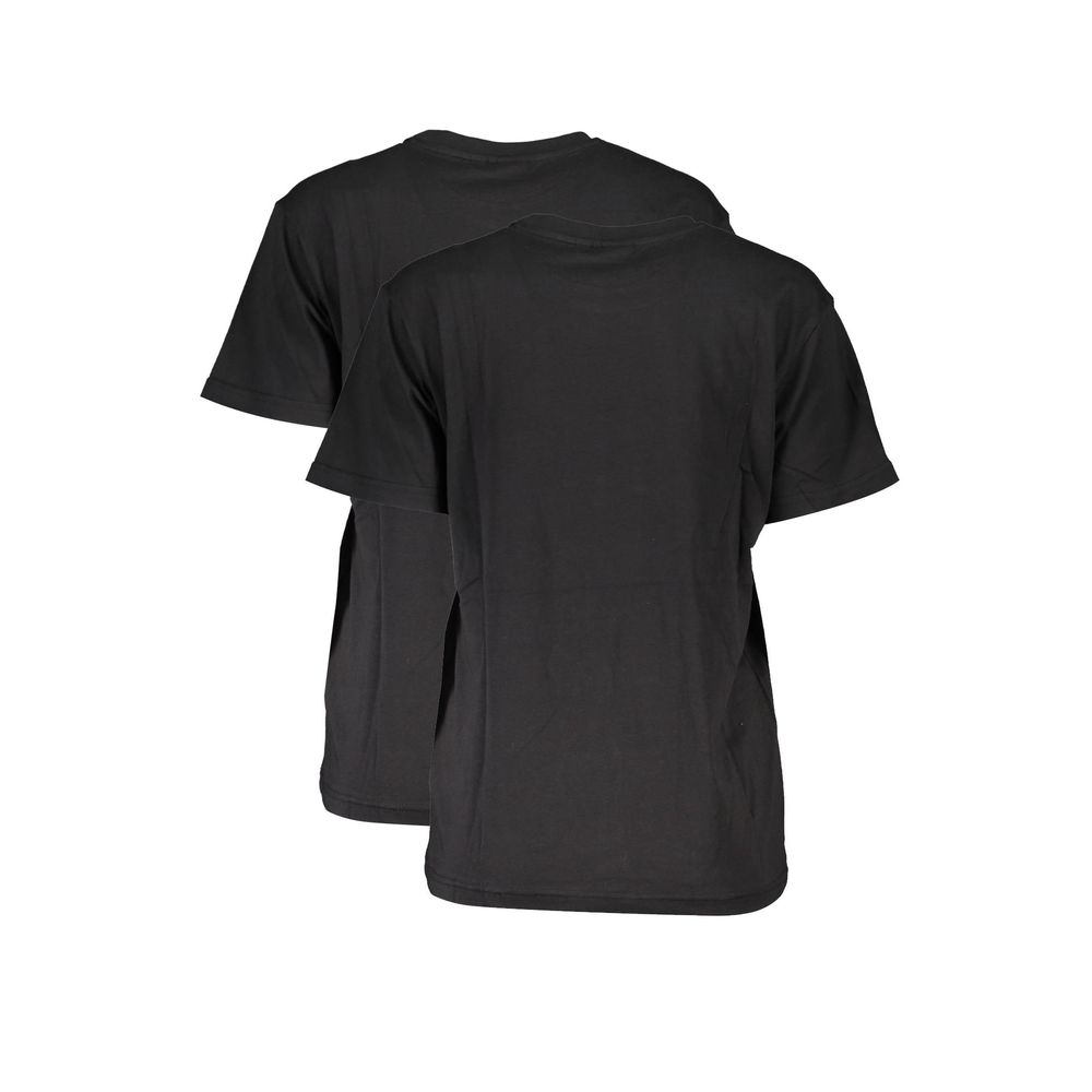 Fila Baumwoll-T-Shirt, Schwarz