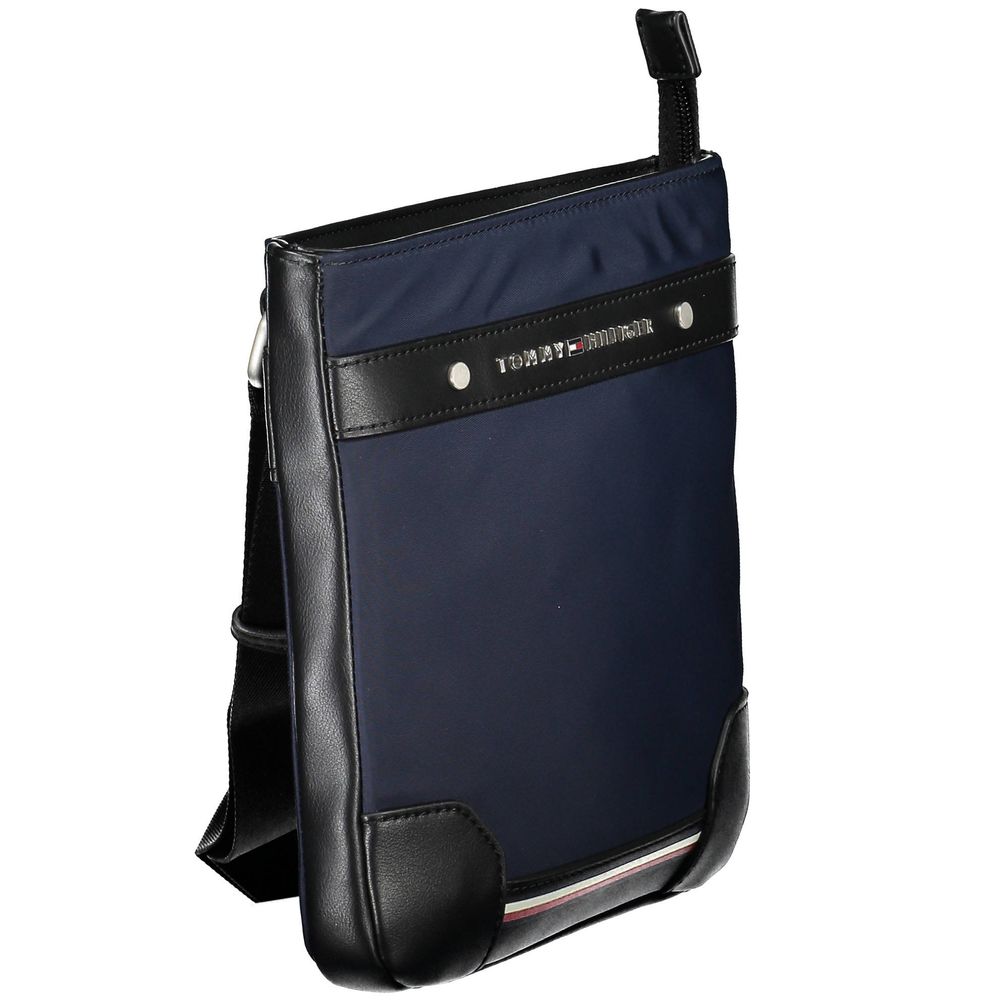 Tommy Hilfiger Blue Polyester Men's Shoulder Bag