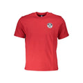 North Sails Rotes Baumwoll-T-Shirt für Herren