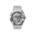 Police Silberne Edelstahl-Dresswatch