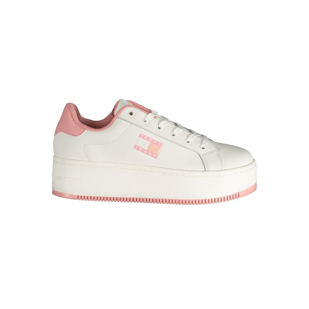 Tommy Hilfiger Rosa Polyester-Sneaker