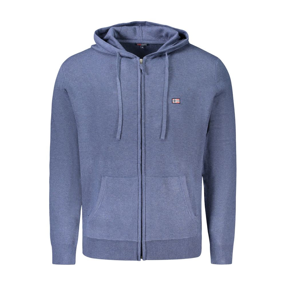 Norway 1963 Men's Blue Polyamide Cardigan