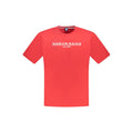 North Sails Cotton T-Shirt in Red