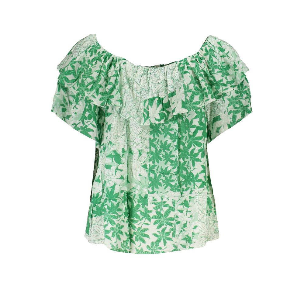 Desigual Women's Green Cotton T-Shirt