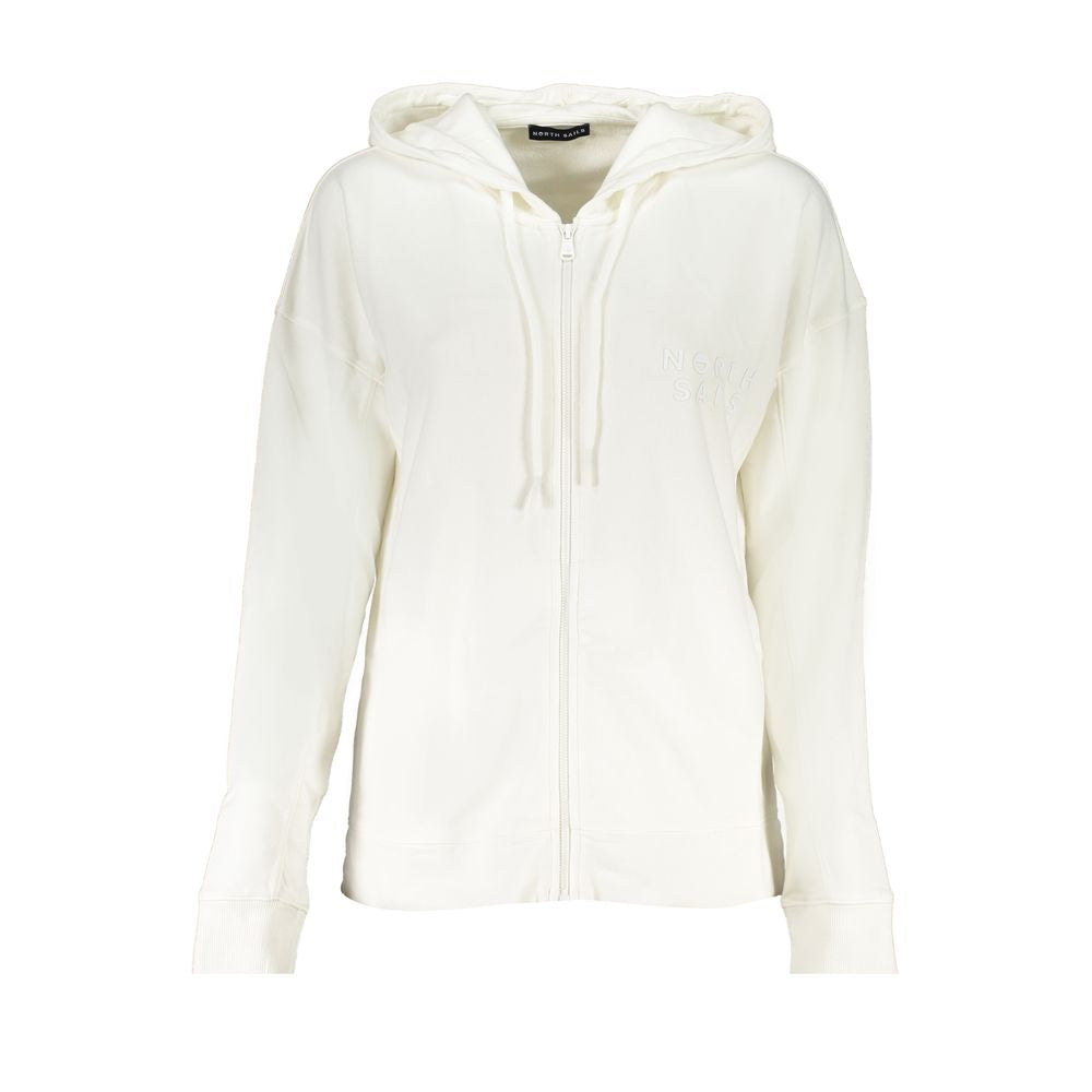 North Sails Women's White Cotton Sweater