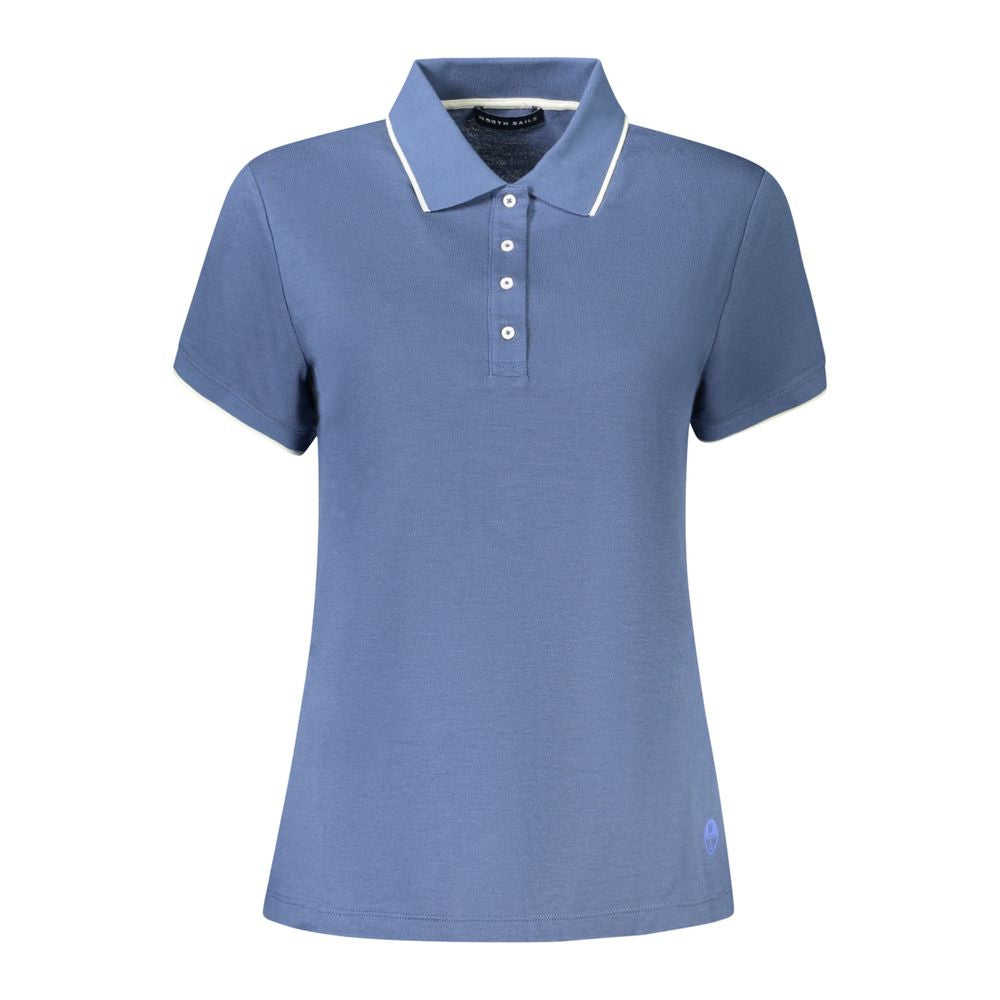 North Sails Cotton Polo Shirt in Blue