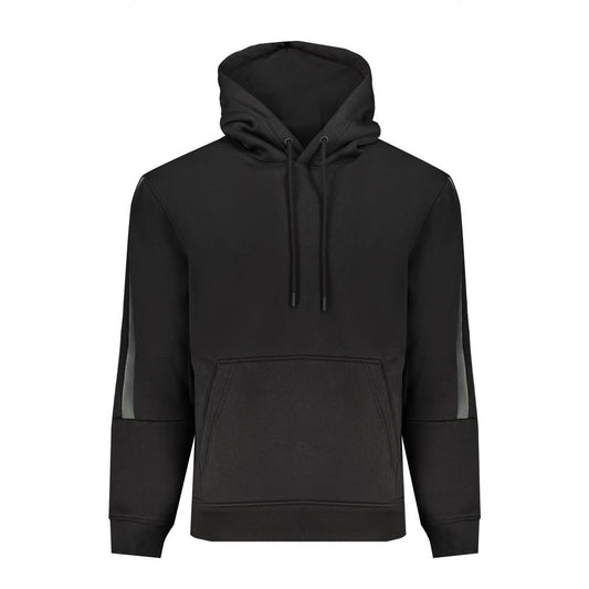 Calvin Klein Schwarzer Baumwollpullover mit Kapuze für Männer
