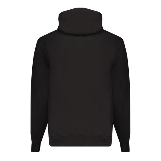 Calvin Klein Schwarzer Baumwollpullover mit Kapuze für Männer