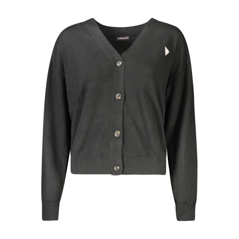 Guess Jeans Black Polyester Pullover
