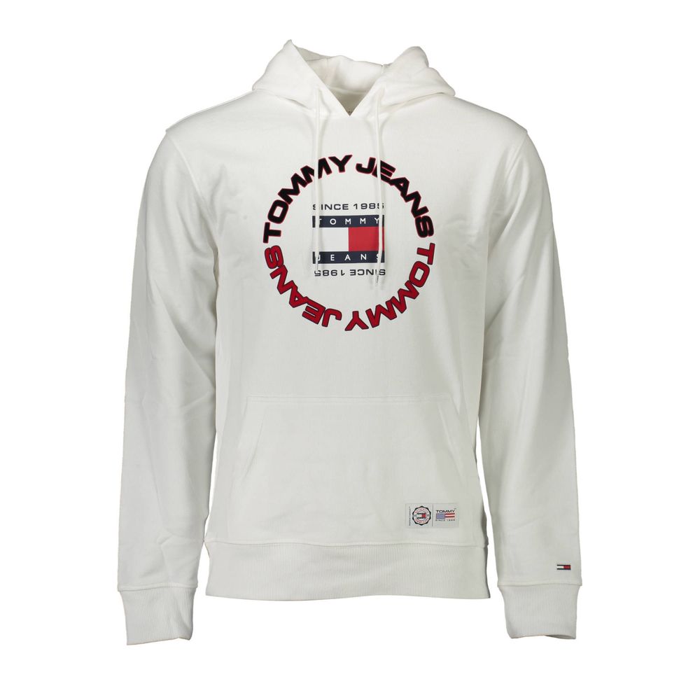 Tommy Hilfiger Men's White Cotton Jumper