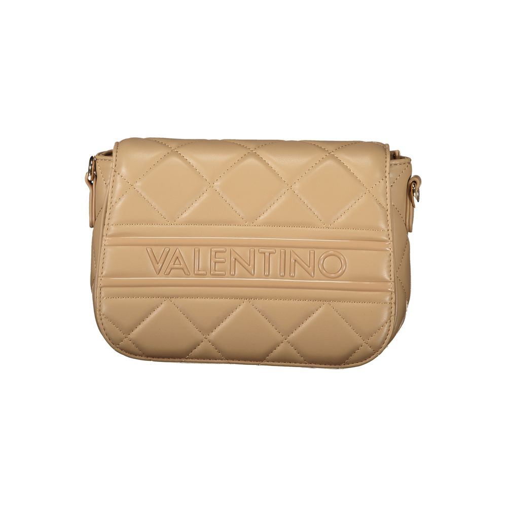 Mario Valentino Damen-Handtasche aus beigem Polyurethan