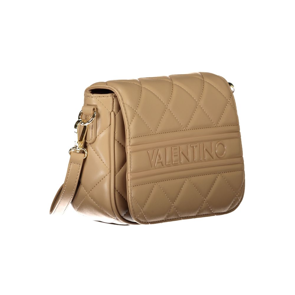Mario Valentino Damen-Handtasche aus beigem Polyurethan