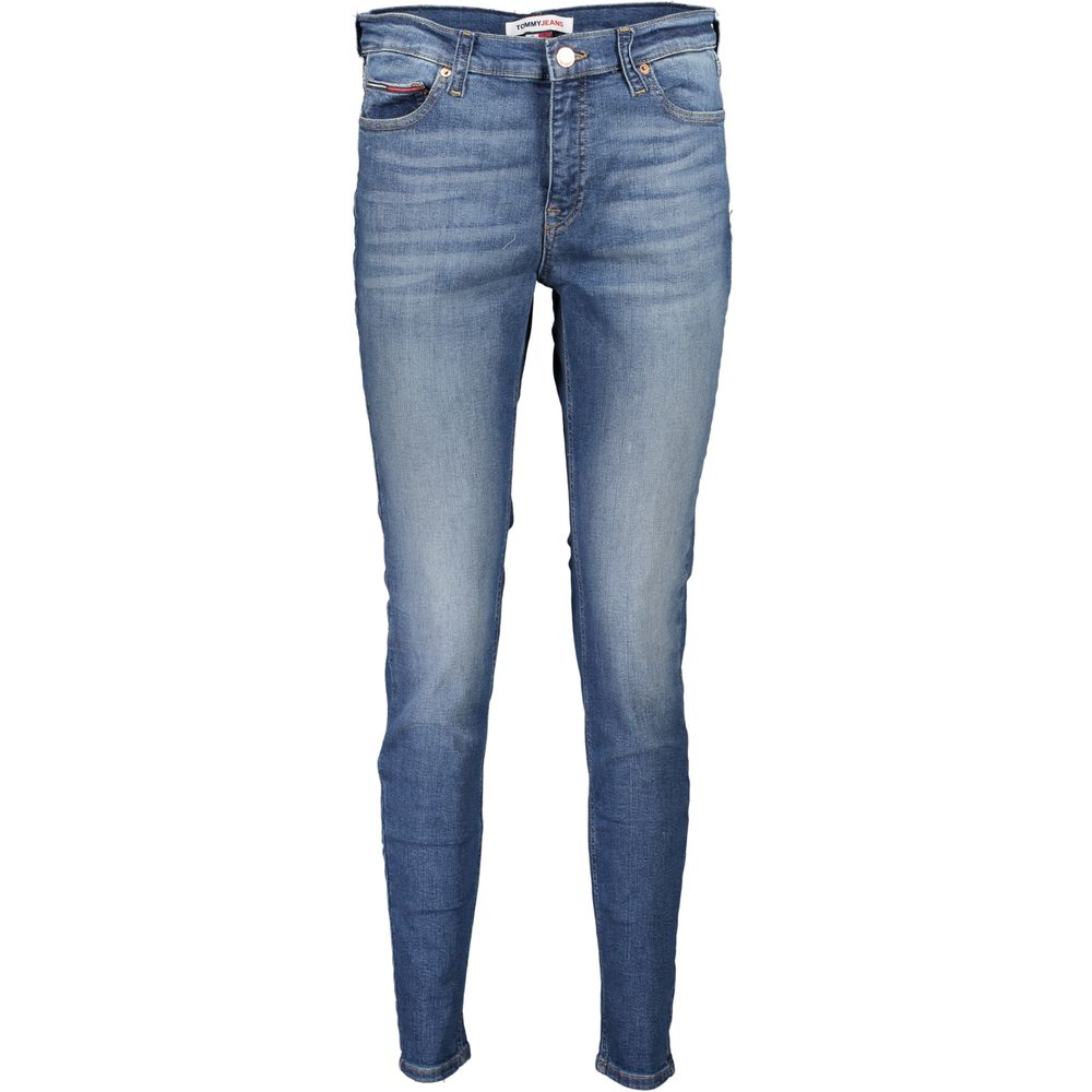 Tommy Hilfiger Blue Cotton Women's Skinny Jeans