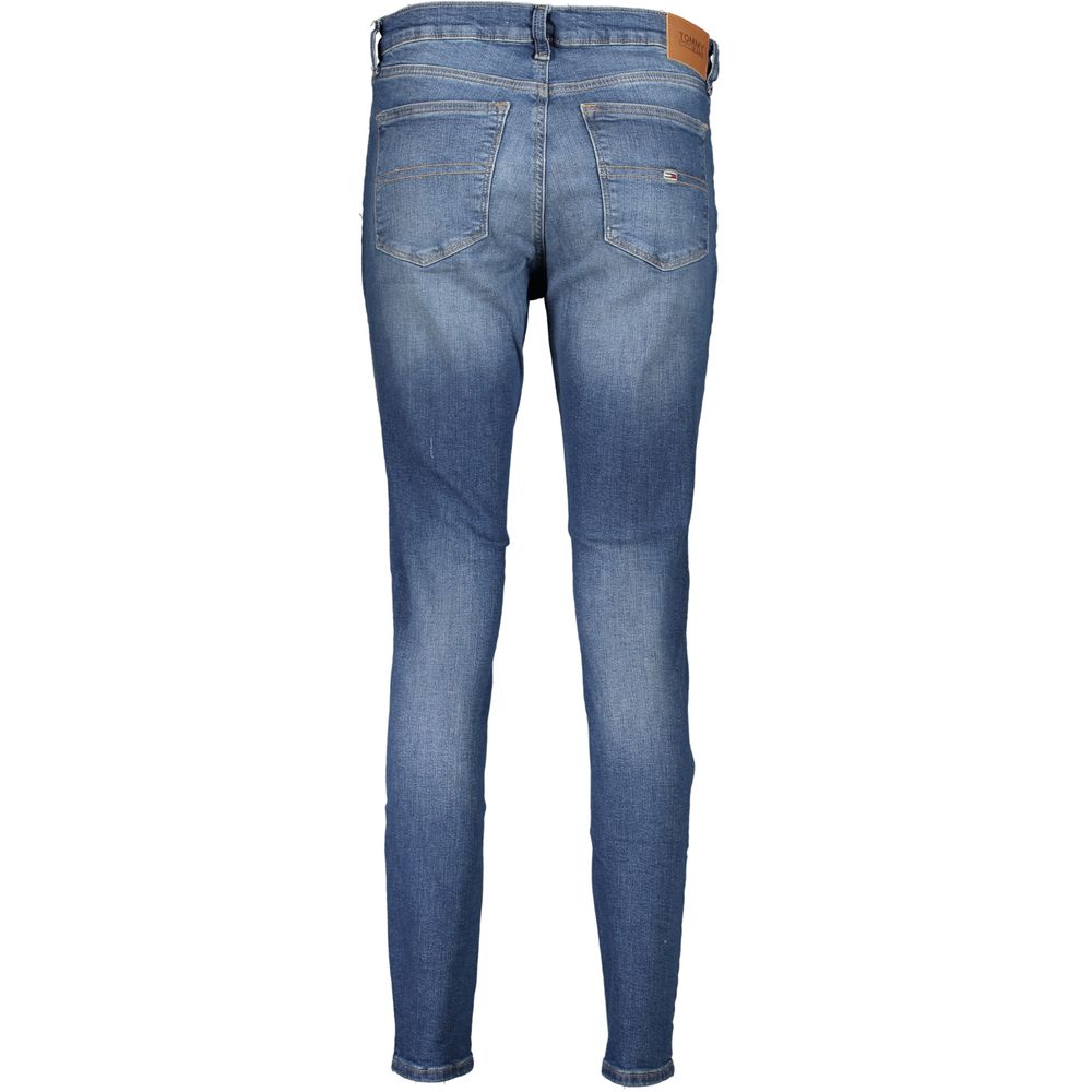 Tommy Hilfiger Blue Cotton Women's Skinny Jeans