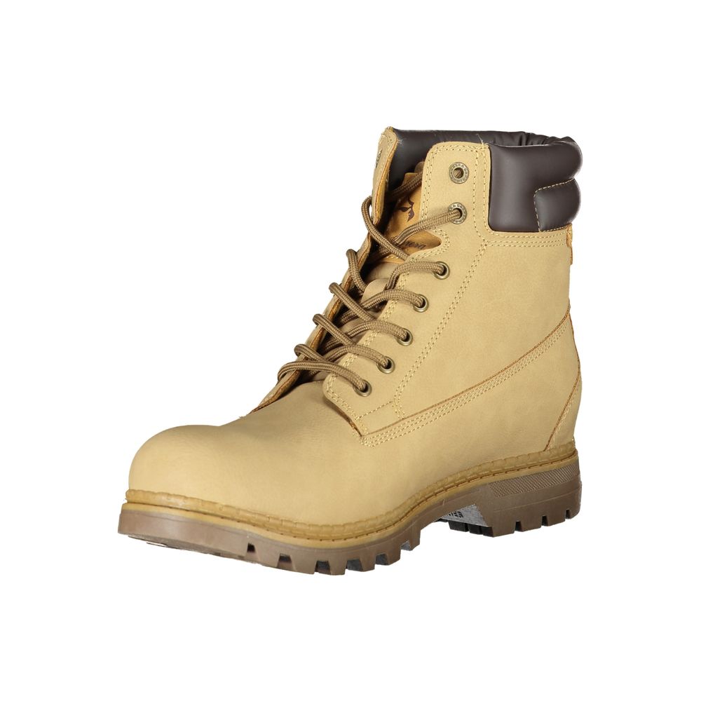 Carrera Beige Polyester Men's Boots