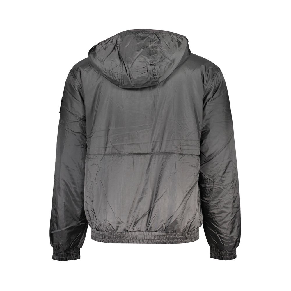 Calvin Klein Schwarze Recycelte Polyester Herren Jacke