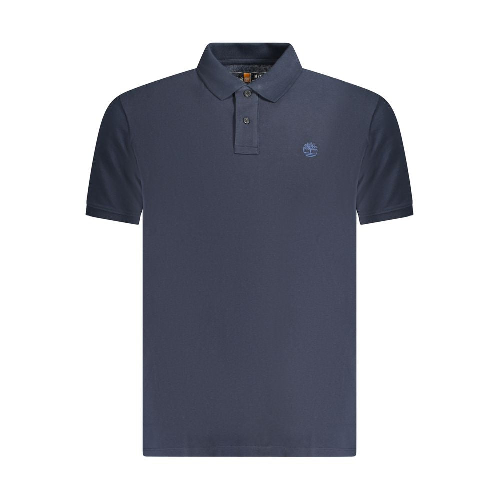 Timberland Blu Cotton Herren Poloshirt