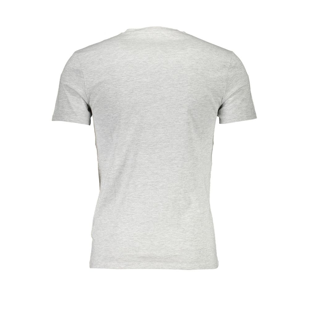 Guess Jeans Grigio Baumwoll-T-Shirt für Herren