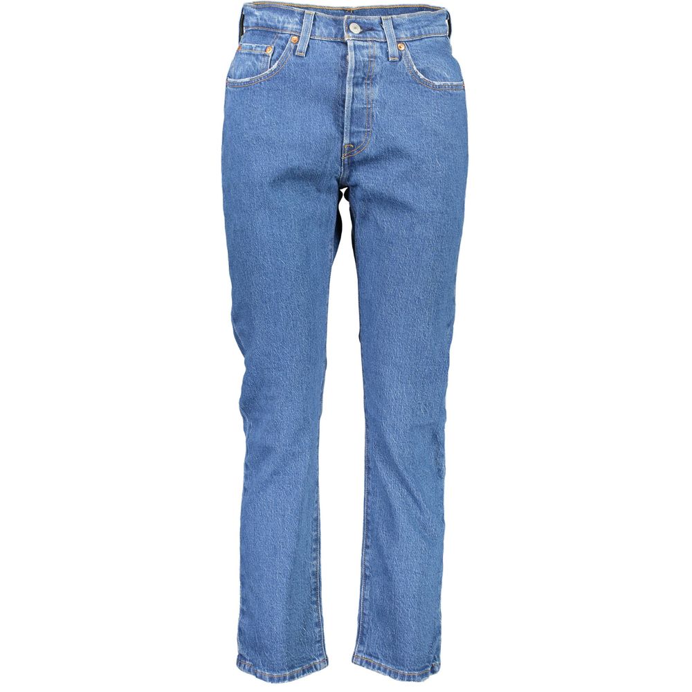 Levi's Women's Blue Cotton Jeans
