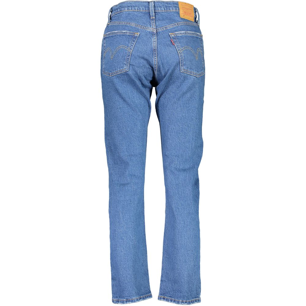 Levi's Women's Blue Cotton Jeans