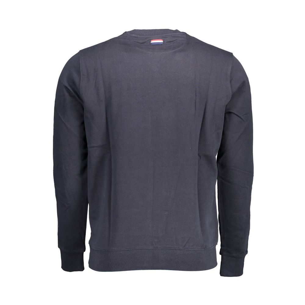 U.S. POLO ASSN. Blauer Baumwollpullover für Männer
