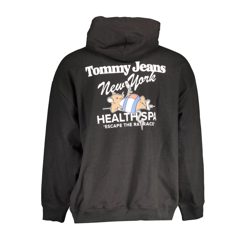 Tommy Hilfiger Men's Black Cotton Sweater