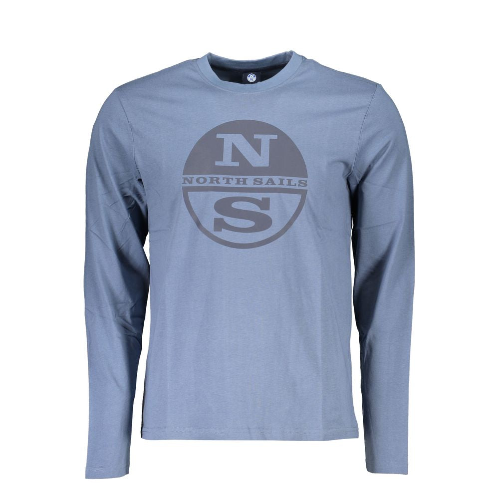 North Sails blue cotton T-shirt