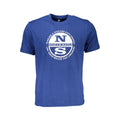 North Sails blue cotton T-shirt