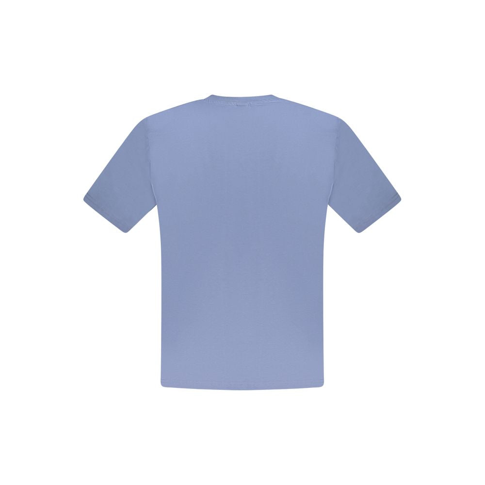 North Sails Blu Baumwoll-T-Shirt für Herren