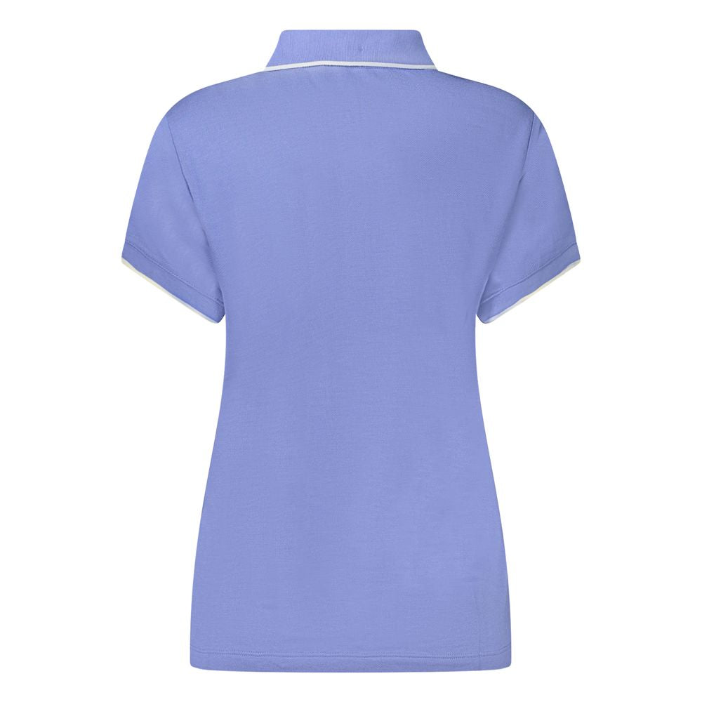 North Sails Baumwoll-Poloshirt in Blau