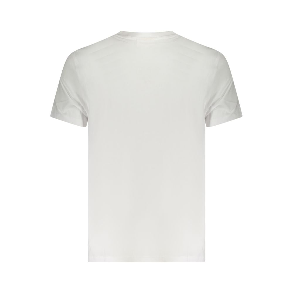 Calvin Klein Bianco Baumwoll-T-Shirt für Herren