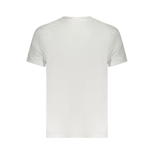 Calvin Klein Weißes Baumwolle Männer T-Shirt
