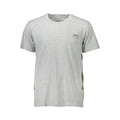 Guess Jeans Graues Baumwoll-T-Shirt