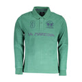 La Martina Grünes Herren-Poloshirt aus Baumwolle