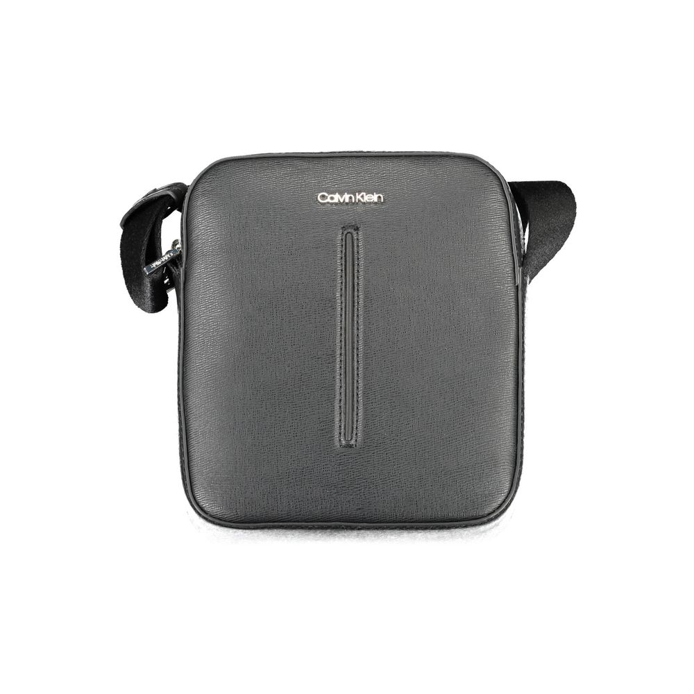 Calvin Klein Schwarze Schultertasche aus Polyester