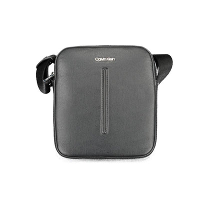 Calvin Klein Schwarze Polyester Männer Umhängetasche