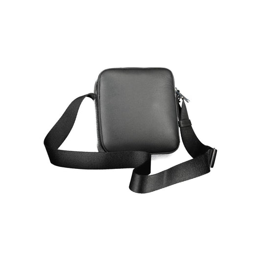 Calvin Klein Schwarze Polyester Männer Umhängetasche